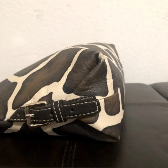 Vintage Dooney & Bourke Giraffe Hobo Handbag Purse - Picture 9 of 13